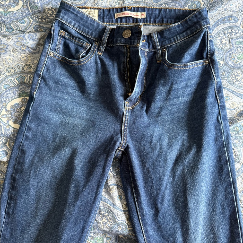 Levi's Dark Blue Skinny Jeans